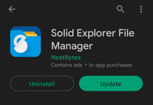 File explorer