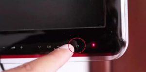 Front Bezel of the TV