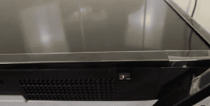 Bottom Right-hand Side of the TV