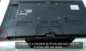 Back of the TV