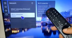 LG TV WiFi connection issues