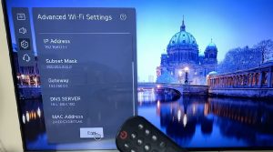 Update dns settings on LG TV