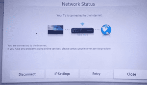 Samsung TV Connect to WiFi
