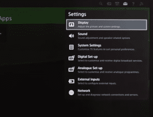 Changing picture settings