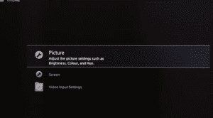 Fix Sony TV blue tint