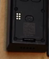 Reset button on eufy doorbell 