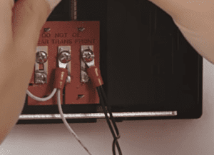 Mounting ADT doorbell camera 