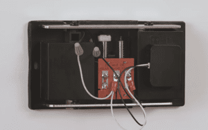 Digital door chime set up
