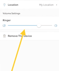 Adjust Volume on Ring Doorbell